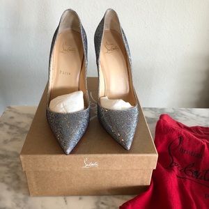 Christian Louboutin So Kate Glitter Disco 120mm